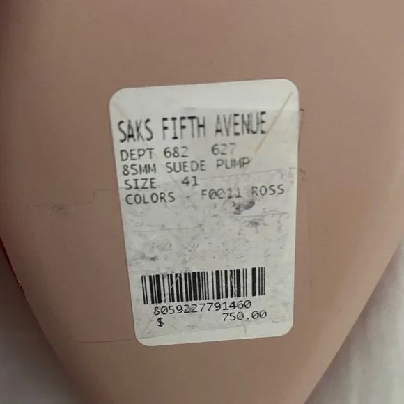 Prada Scarlet Suede Heels - Picture 6 of 7